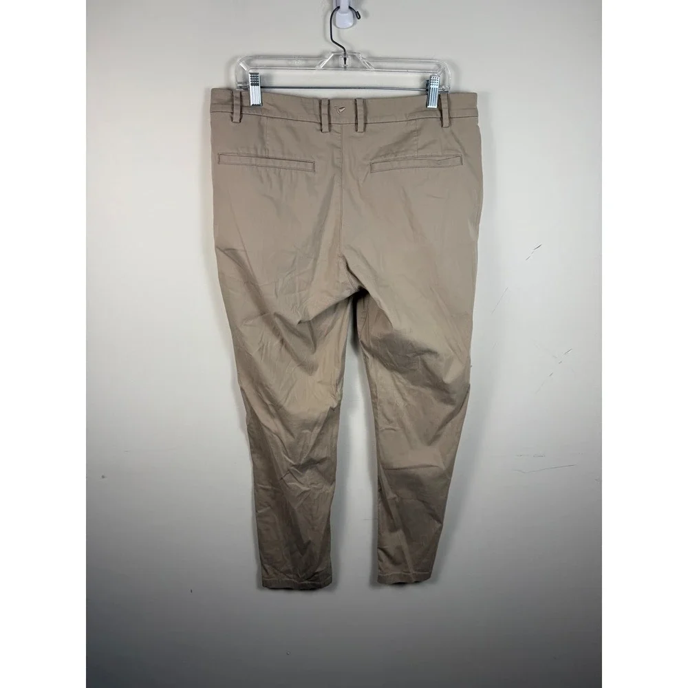 Birddogs Boomstick Mens 36x30 Lined Chino Pants‎ Khaki Cotton Blend Tapered